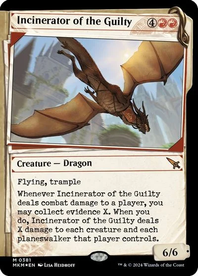 Incinerator of the Guilty [Invisible Ink] #381
