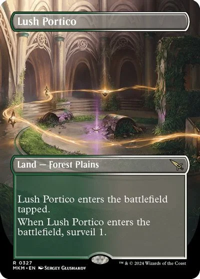 Lush Portico [Borderless] #327