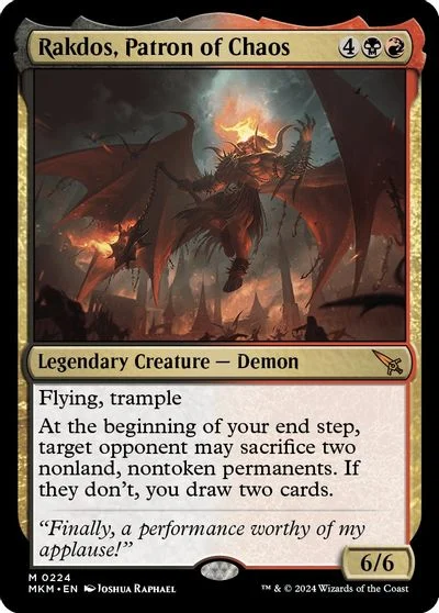Rakdos, Patron of Chaos [Foil] #224