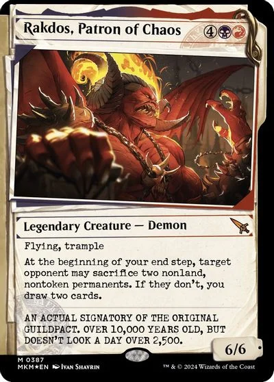Rakdos, Patron of Chaos [Invisible Ink] #387