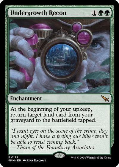 Undergrowth Recon #181