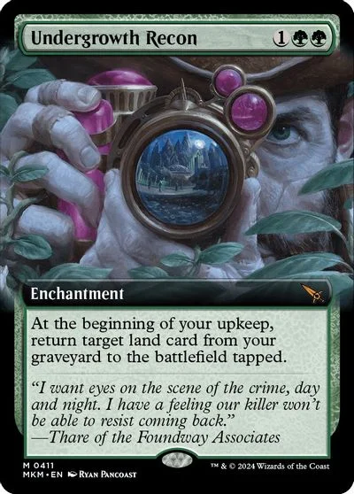 Undergrowth Recon [Extended Art] #411