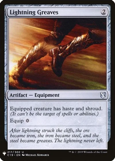 Lightning Greaves #217