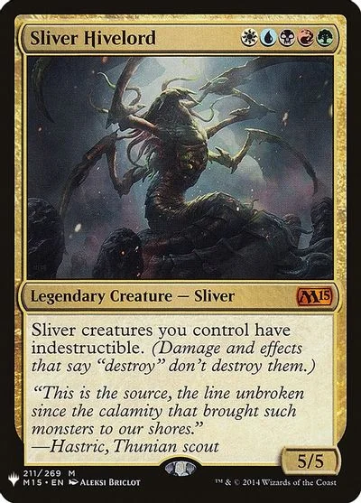 Sliver Hivelord #211