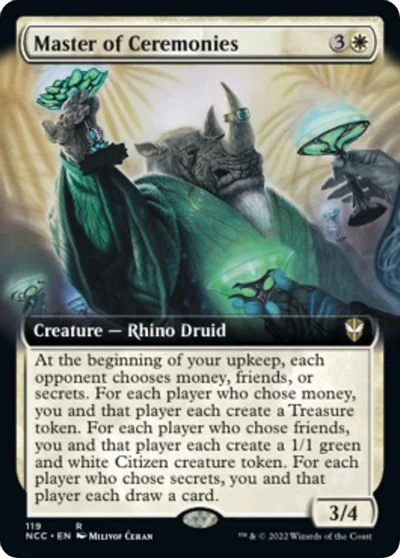 Master of Ceremonies [Extended Art] #119