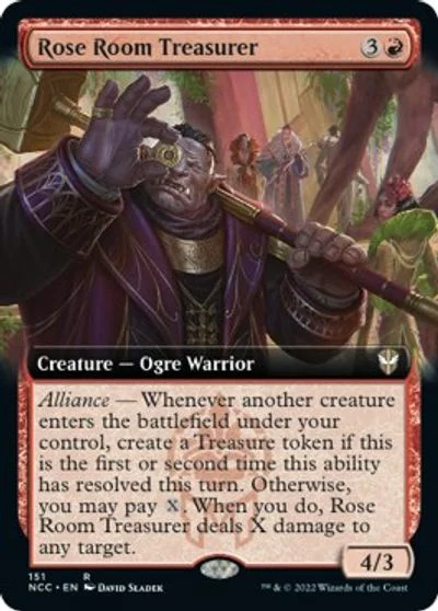 Rose Room Treasurer [Extended Art] #151