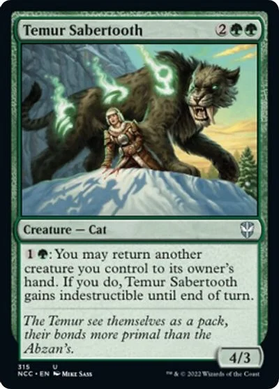 Temur Sabertooth #315