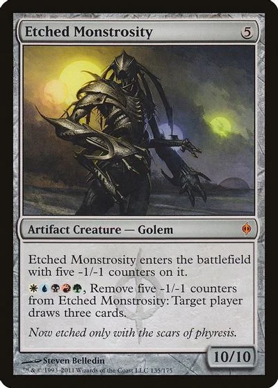 Etched Monstrosity [Foil]