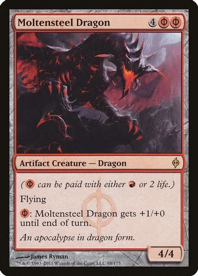 Moltensteel Dragon [Foil]