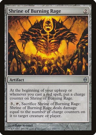 Shrine of Burning Rage [Foil]