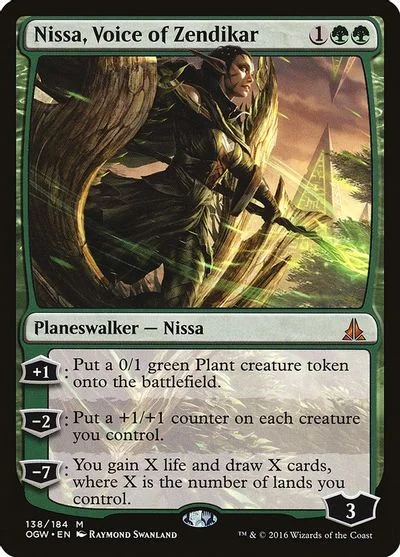 Nissa, Voice of Zendikar [Foil]