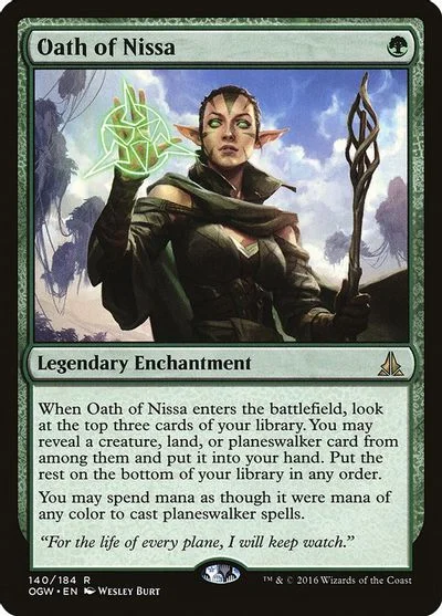 Oath of Nissa [Foil]