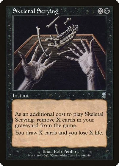 Skeletal Scrying [Foil] #161