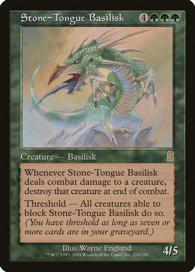 Stone-Tongue Basilisk [Foil]