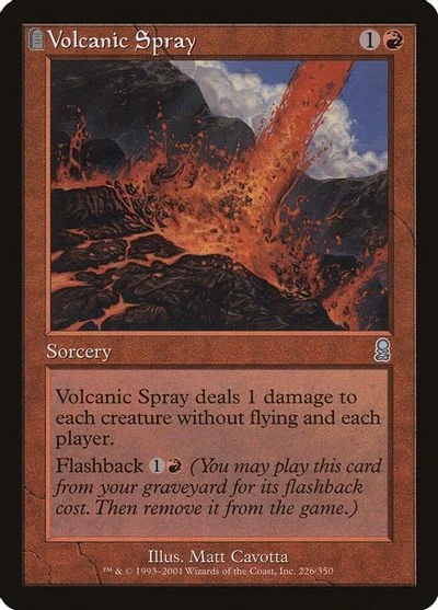 Volcanic Spray [Foil]