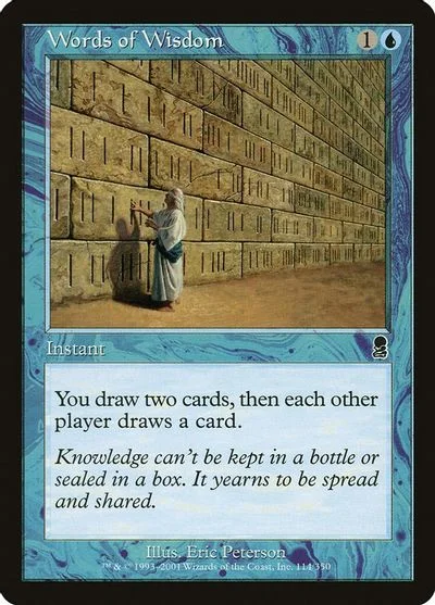 Words of Wisdom [Foil] #114