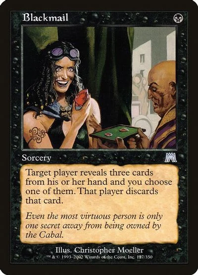 Blackmail [Foil]