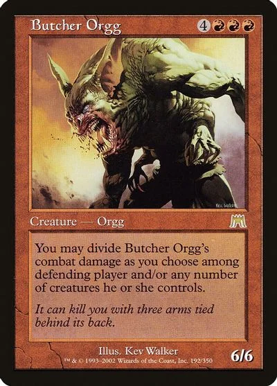 Butcher Orgg [Foil]