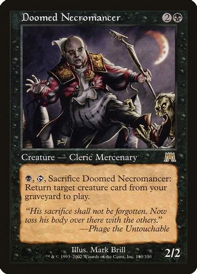 Doomed Necromancer [Foil]
