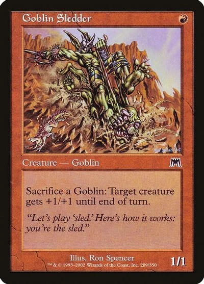 Goblin Sledder [Foil] #209