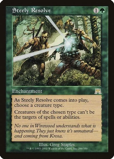 Steely Resolve [Foil]