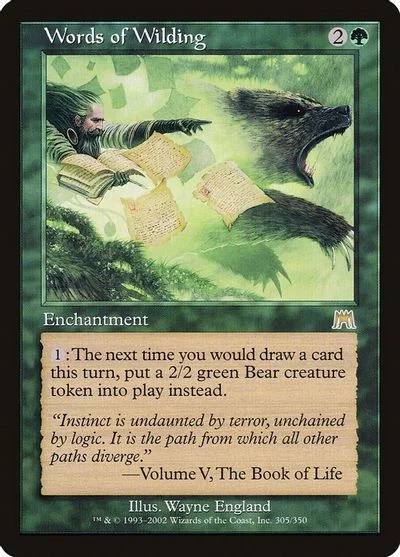 Words of Wilding [Foil]