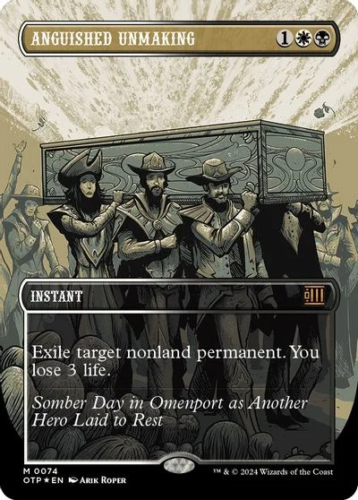 Anguished Unmaking [Textured Foil] #74