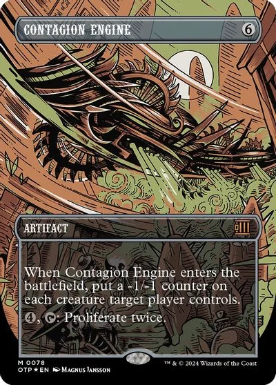 Contagion Engine [Textured Foil] #78