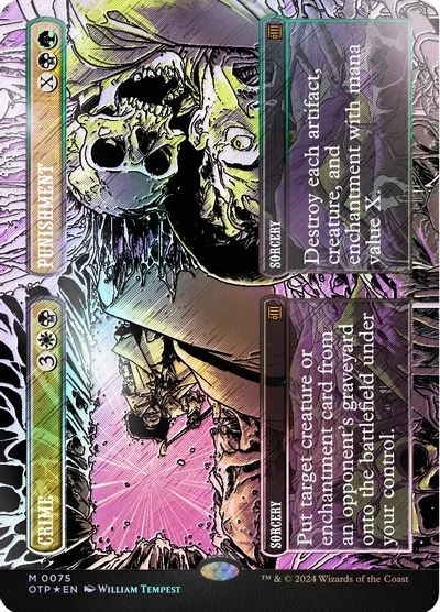 Crime // Punishment [Textured Foil] #75