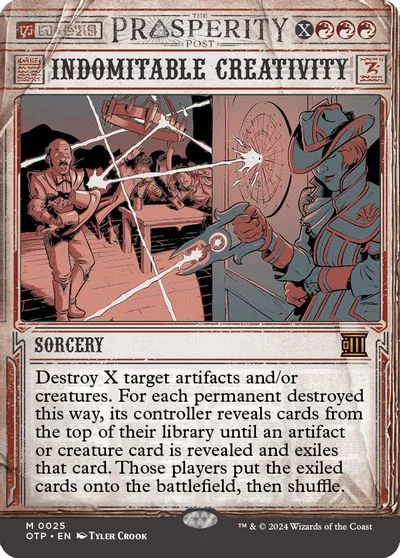 Indomitable Creativity [Foil] #25
