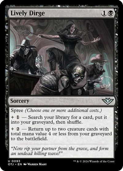 Lively Dirge [Foil] #93