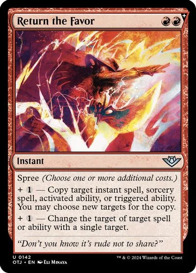 Return the Favor [Foil] #142