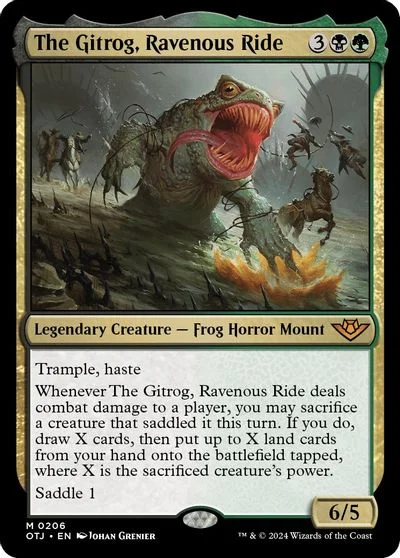 The Gitrog, Ravenous Ride [Foil] #206