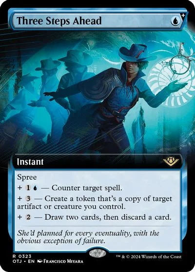 Three Steps Ahead [Foil] #323