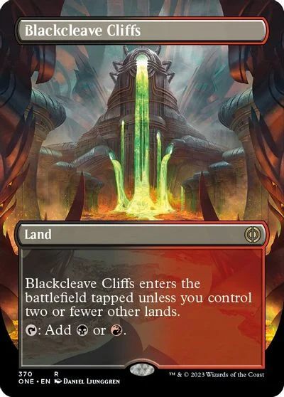Blackcleave Cliffs [Borderless] #370