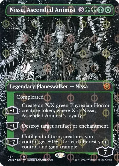 Nissa, Ascended Animist [Borderless] #339