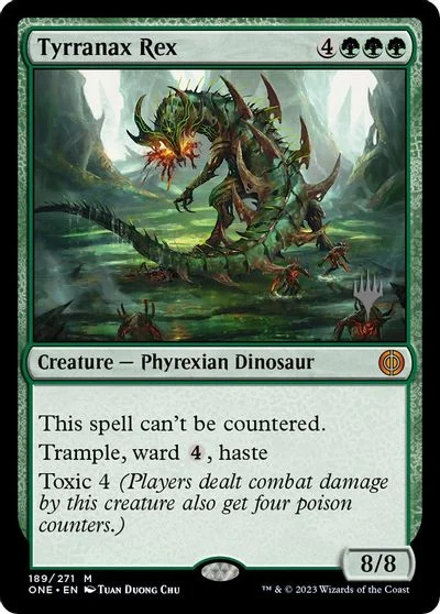 Tyrranax Rex [Planeswalker Stamped] #189