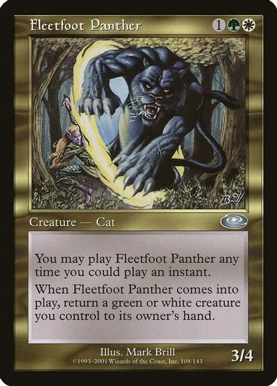 Fleetfoot Panther [Foil]