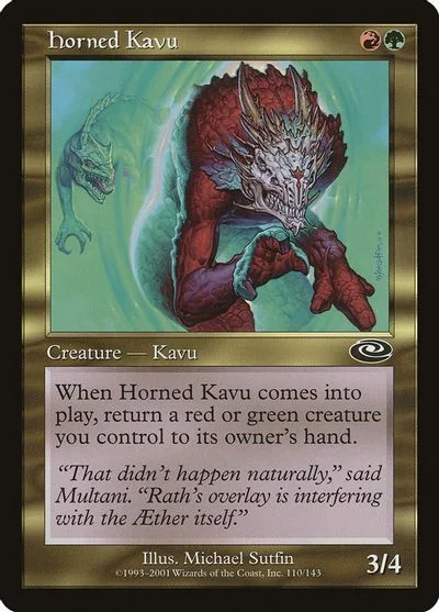 Horned Kavu [Foil]