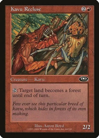 Kavu Recluse [Foil] #64