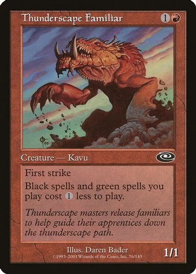 Thunderscape Familiar [Foil]