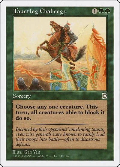 Taunting Challenge