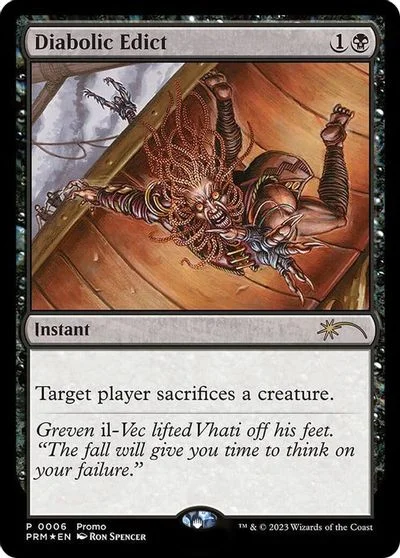 Diabolic Edict [Foil Graphic Novel Insert] #6