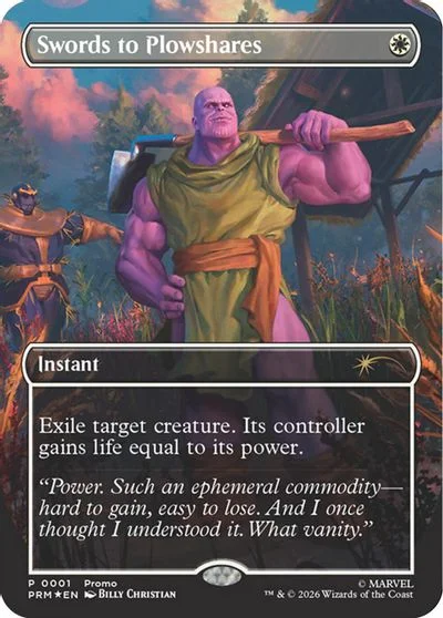 Swords To Plowshares #1