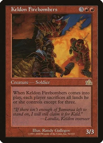 Keldon Firebombers [Foil] #94