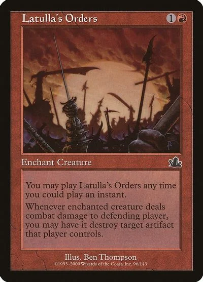Latulla's Orders [Foil]