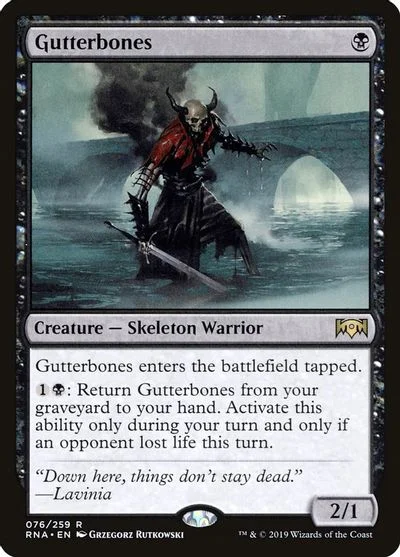 Gutterbones [Foil] #76