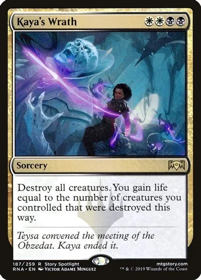 Kaya's Wrath [Foil] #187