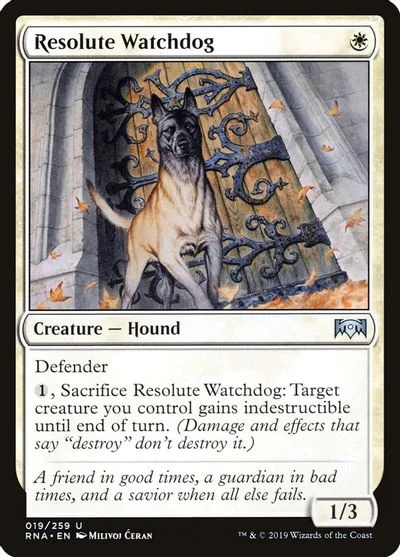 Resolute Watchdog [Foil] #19