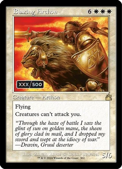 Blazing Archon [Retro Frame Serialized] #302